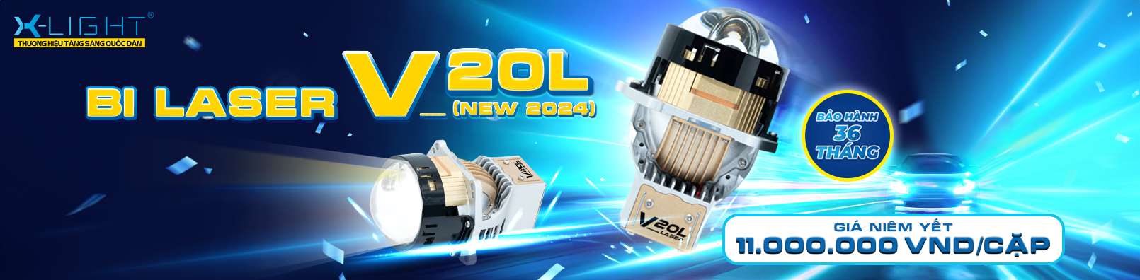BI LASER X-LIGHT V20L NEW 2024