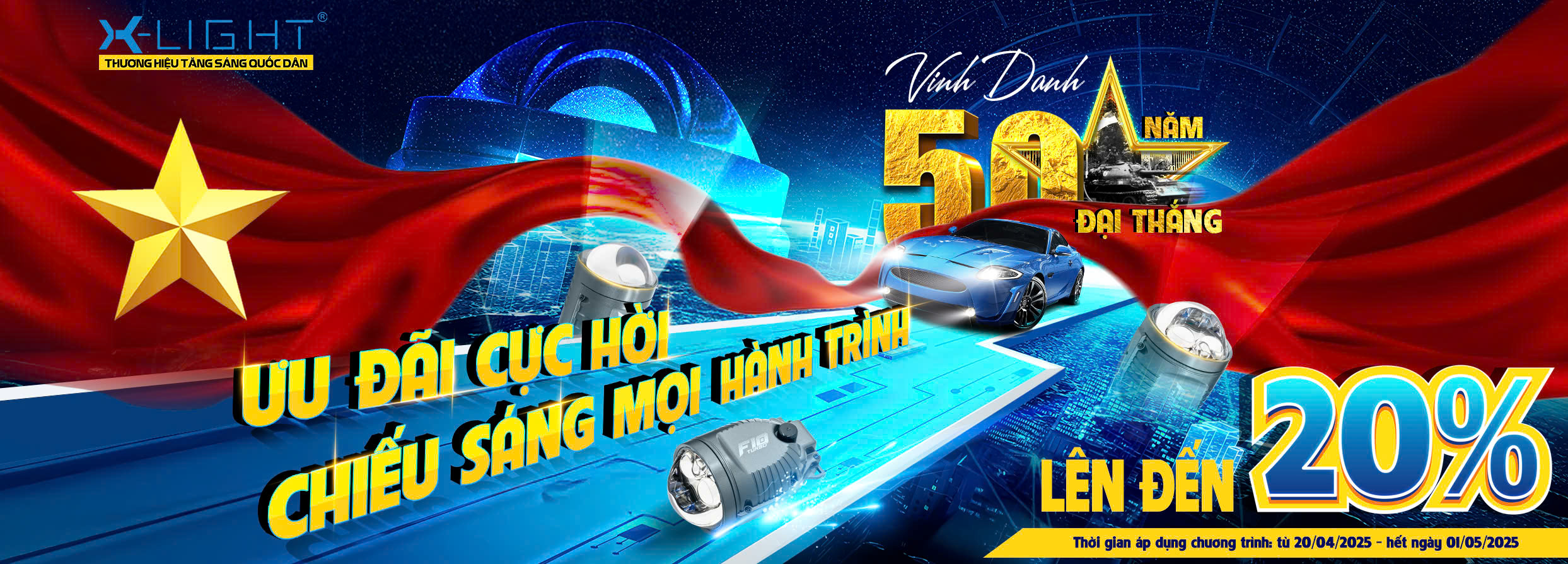 X-LIGHT ƯU ĐÃI KHỦNG 30/4