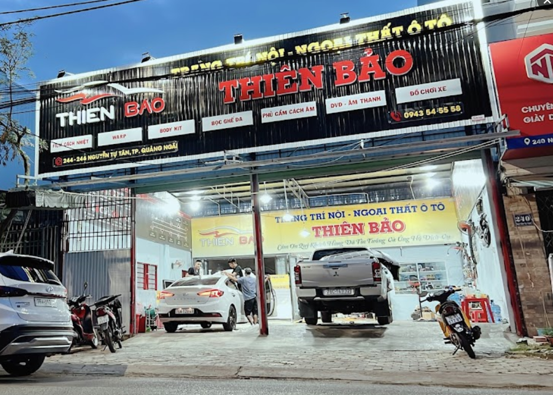 TRANG TRÍ NỘI - NGOẠI THẤT Ô TÔ THIÊN BẢO