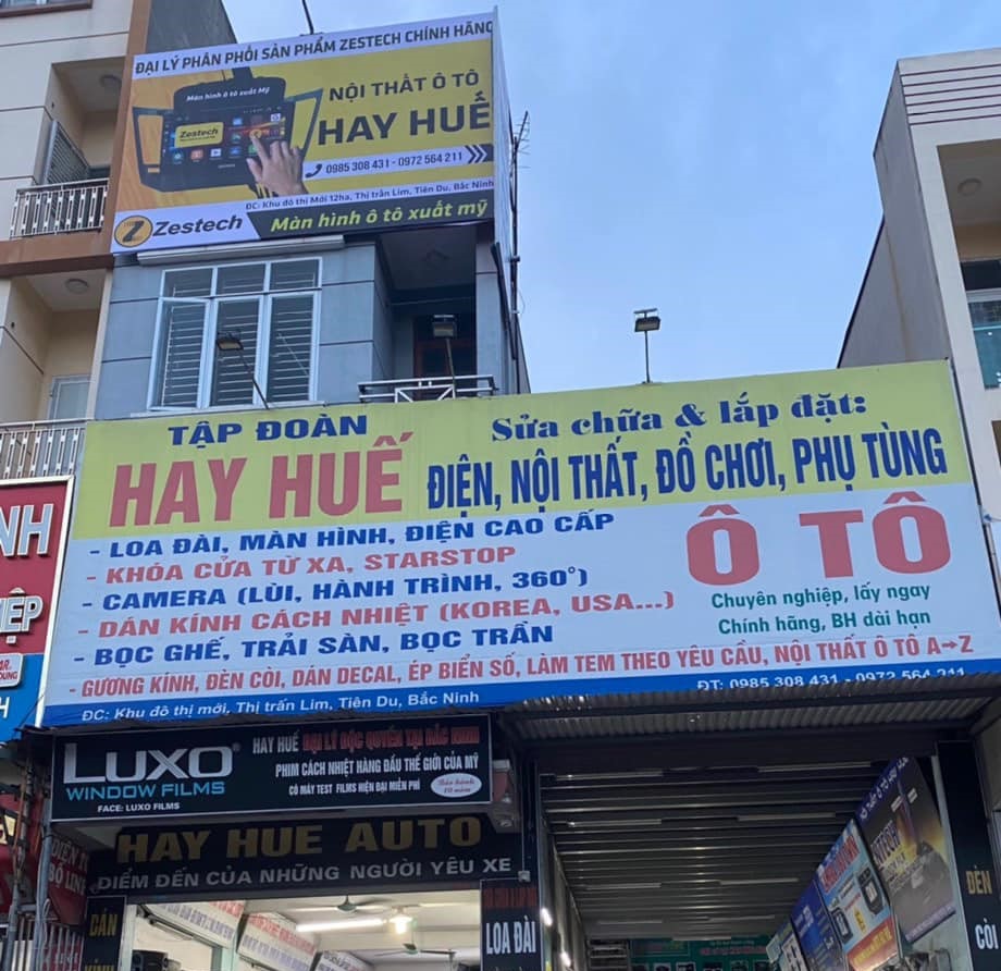 NỘI THẤT Ô TÔ HAY HUẾ